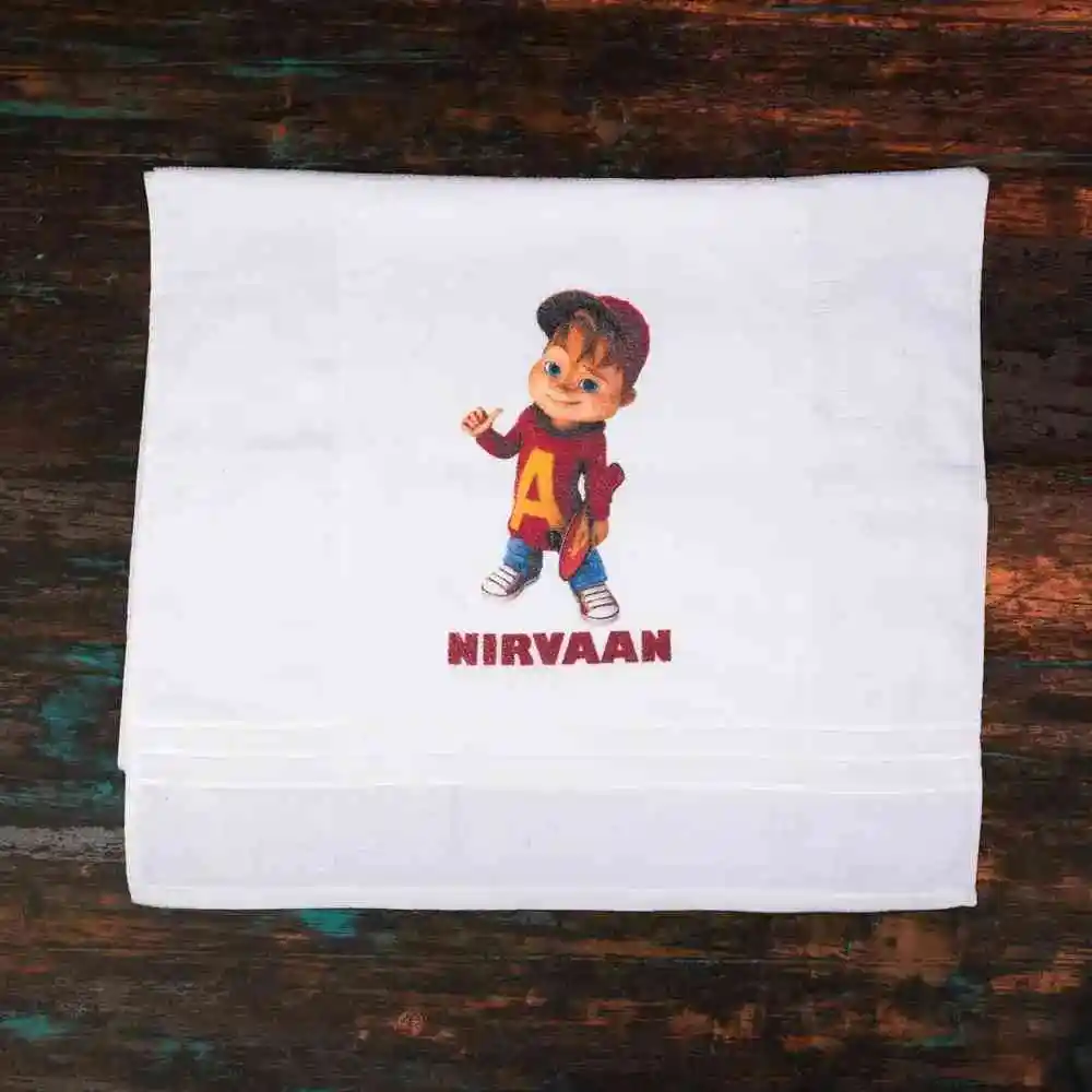 Personalized baby Towel with name and photo online