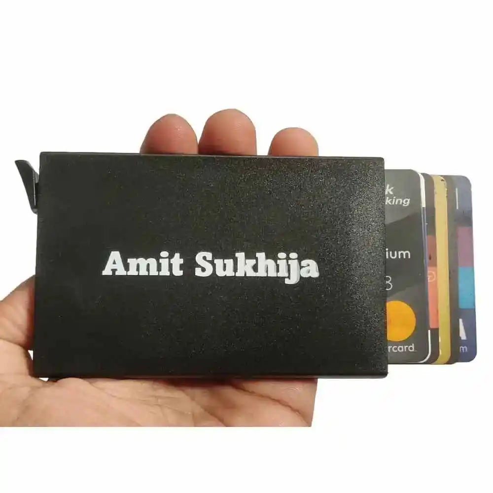 Personalized Credit Card Holder for Corporate Employees